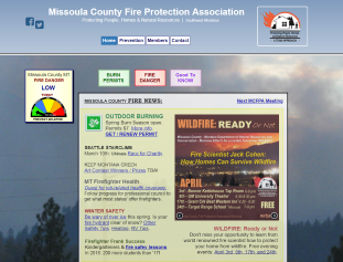 Missoula County Fire Protection Association Montana Website