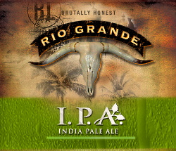 Rio Grande IPA Craft Beer from Sierra Blanca Brewery NM